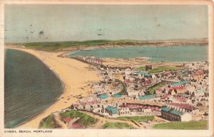 Chesil Beach Portland Dorset UK King George V Postcard 1920 Birn Bros