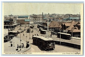 c1920's Circular Quay Sydney Looking West Australia Unposted Postcard