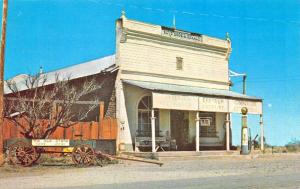 Pearce AZ The Old Store Gas pump Old Wagon Postcard