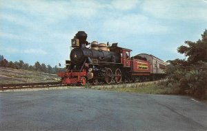 Stone Mountain Scenic Railroad General II Train Georgia '60s Vintage Postcard