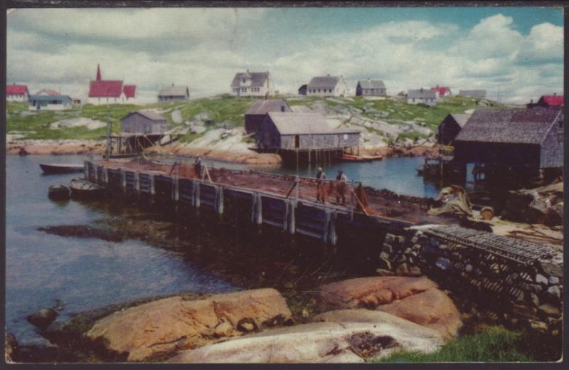 Peggy's Cove,Nova Scotia,Canada Postcard BIN