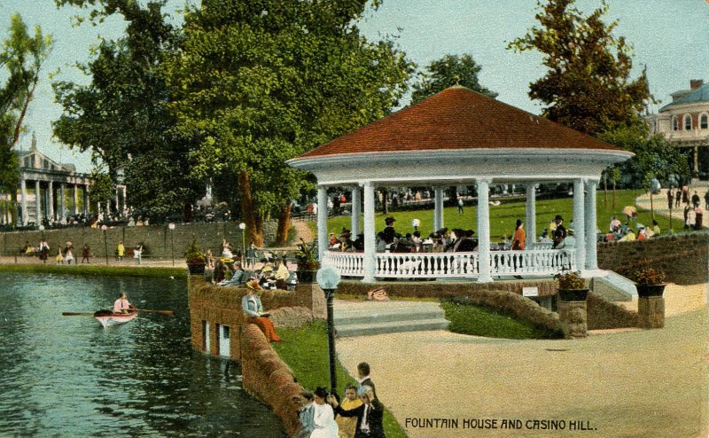 PA - Willow Grove. Willow Grove Park, Fountain House & Casino Hall