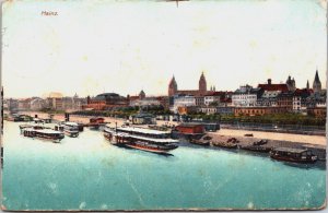 Germany Mainz Vintage Postcard C088