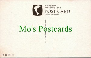 Maps Postcard - Map Showing The Llangollen Canal, Wales  RS27239 