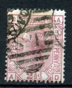 509580 Great Britain 1876 year Queen Victoria 21/2p used