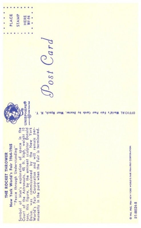 New York  Worlds Fair 1964 , The Rocket Throwers