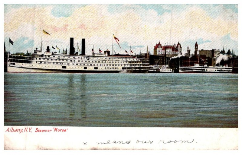 New York Albany , Steamer Morse