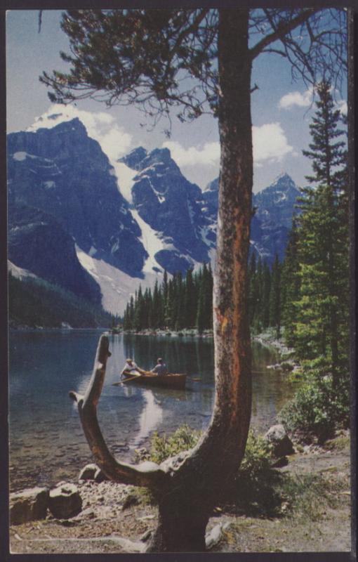 Moraine Lake,Banff,Alberta,Canada Postcard