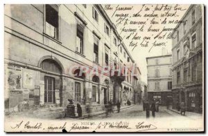 Old Postcard Nimes l & # 39Hotel Town