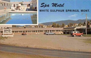 Spa Motel White Sulphur Springs Motel Montana postcard