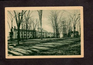 NB Chipman Memorial Hospital Nurses Home St Stephen New Brunswick Carte Postale