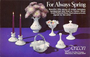 The Fenton Art Glass Co. Williamstown, West Virginia USA View Images 