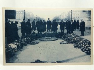 Tomb of the Unknown Soldier France Vintage French Postcard