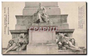Old Postcard Bordeaux Girondins Monument