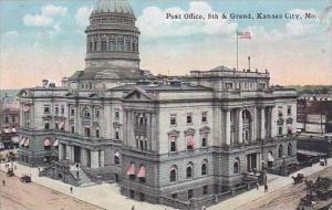 Missouri Kansas City Post Office 8th &  Grand 1921