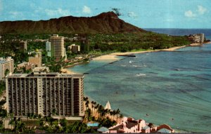 Hawaii Outrigger Hotel At Waikiki Beach 1968