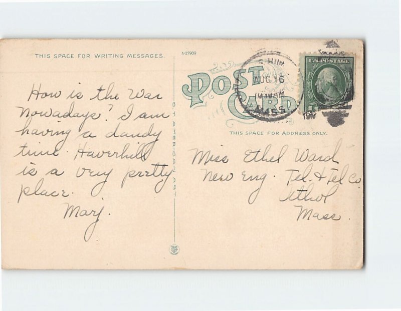 Postcard Post Office, Haverhill, Massachusetts