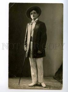 243216 DANCER Actor FASHION Costume CANE Walking Vintage PHOTO