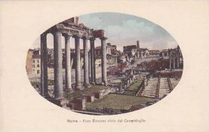 Italy Roma Rome Foro Romano visto dal Campidoglio