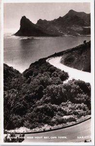 South Africa Marine Drive Near Hout Bay Cape Town RPPC C109