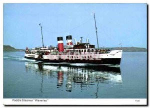 Modern Postcard Paddle Steamer Waverley