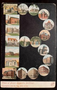 Vintage Postcard 1906 Brown University Buildings, providence, Rhode Island (RI)