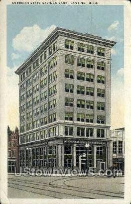 American State Savings Bank in Lansing, Michigan