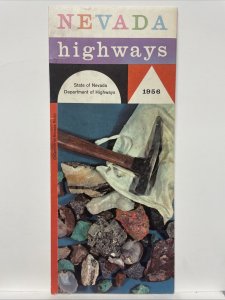 Nevada Highways 1956 Map