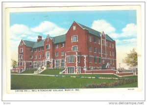 Lucina Hall, Ball's Teachers' College, Muncie, Indiana, 1910-1920s