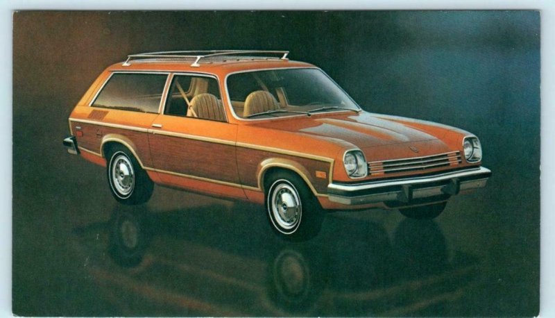 Advertising 1977 CHEVROLET VEGA Estate Wagon Car Automobile Postcard