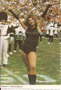 Sexy Girl, Beautiful Woman, Purdue University, Football, IN, 1970's