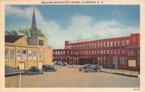 CLAREMONT, NH  New Hampshire    SULLIVAN MACHINERY CO   c1940's Linen Postcard