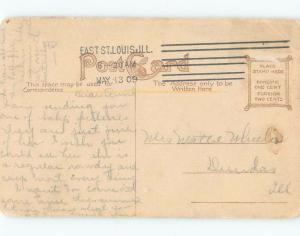 Divided-Back PUBLIC HIGH SCHOOL East St. Louis Illinois IL E2467