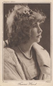Fannie Ward Silent Movie Film Actress Antique PB Postcard