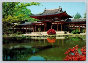 Phoenix Hall The Byodoin Temple Japan 4x6 Vintage Postcard 0459