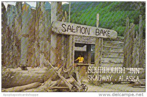 Alaska Skagway Sourdough Inn Restaurant Salmon Bake