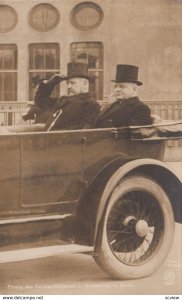 RP ; German politician , Furst Bismarck in car , 00-10s