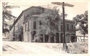 Virginia City Nevada Pipers Opera House Real Photo Vintage Postcard AA225