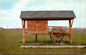 Canada Saskatchewan Swift Current Battleford Trail Marker