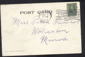 MINNEAPOLIS MINNESOTA MINNEHAHA FALLS WOLVERHAM MISSOURI VINTAGE POSTCARD