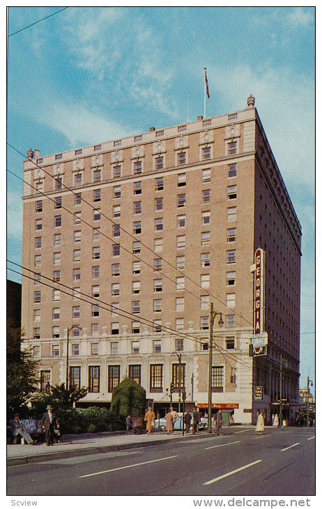 Georgia Western Hotel, Vancouver, British Columbia, Canada, 60´s-80´s