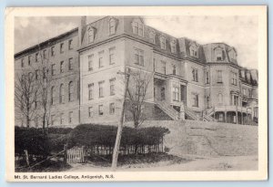 Antigonish Nova Scotia Canada Postcard Mt. St. Bernard Ladies College 1950