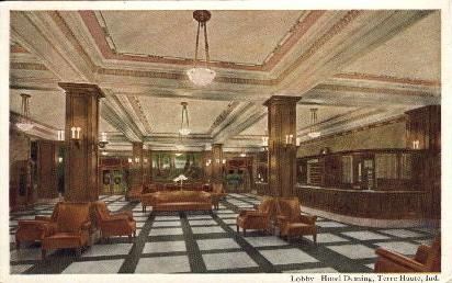 Hotel Deming Terre Haute IN unused