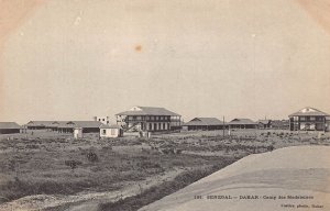 Senegal Dakar Camp des Madeleines Houses vintage postcard