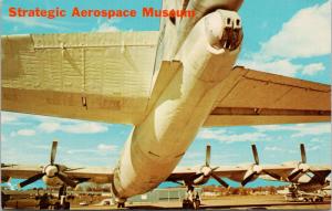 B-36 Peacemaker Bellevue NB Nebraska Omaha Aerospace Museum Vintage Postcard D73