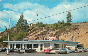 1960s Princeton BC Canada Bus Depot Cafe autos occupation Postcard 25-11653