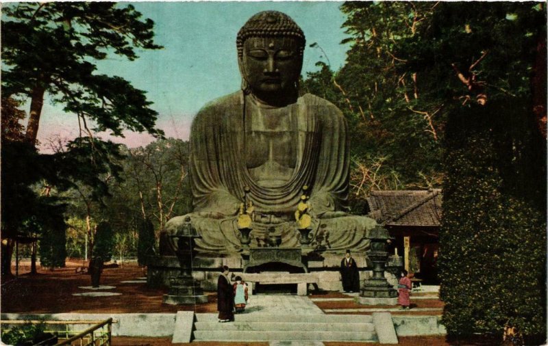 CPA AK Daibutsu Grat Buddha Kamakura JAPAN (671563)