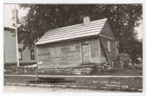 Old Land Office Marietta Ohio 1950c RPPC Real Photo postcard