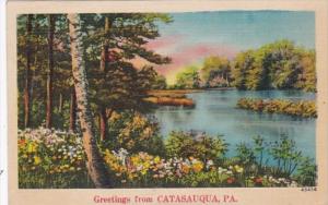 Pennsylvania Greetings From Catasauqua 1947