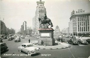 Mexico City, Paseo De La Reforma, RPPC